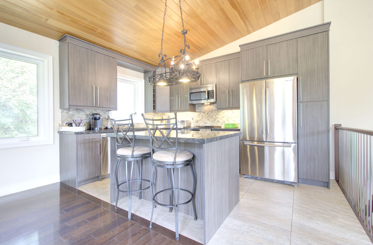 A Winter Rainbow Image